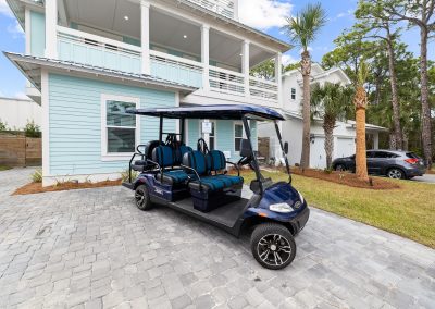 Sandy Shores, golf cart