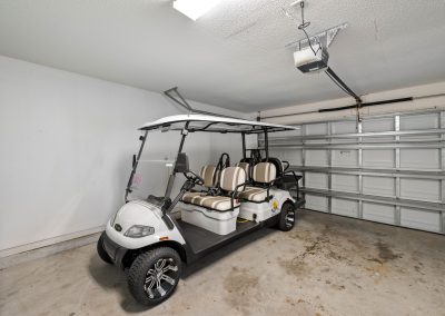 Garage & golf cart