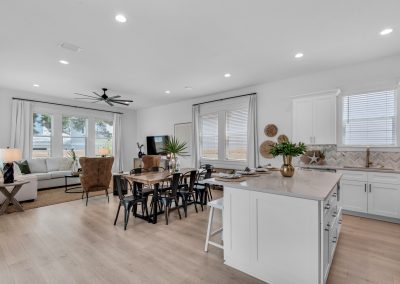 Vibe Out, kitchen and dining room