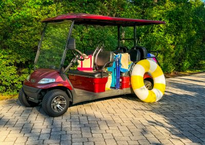 Sandy Shores, golf cart