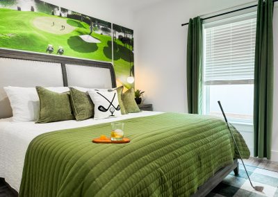 Sandy Shores, golf themed bedroom