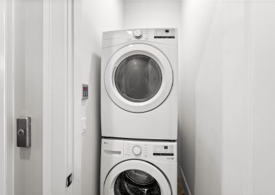 Grand Pearl, washer and dryer