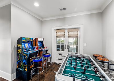 Grand Pearl, foosball table and arcade games