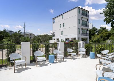 Casa D'Azure, outdoor seating