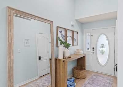 Wavy Whale, entryway