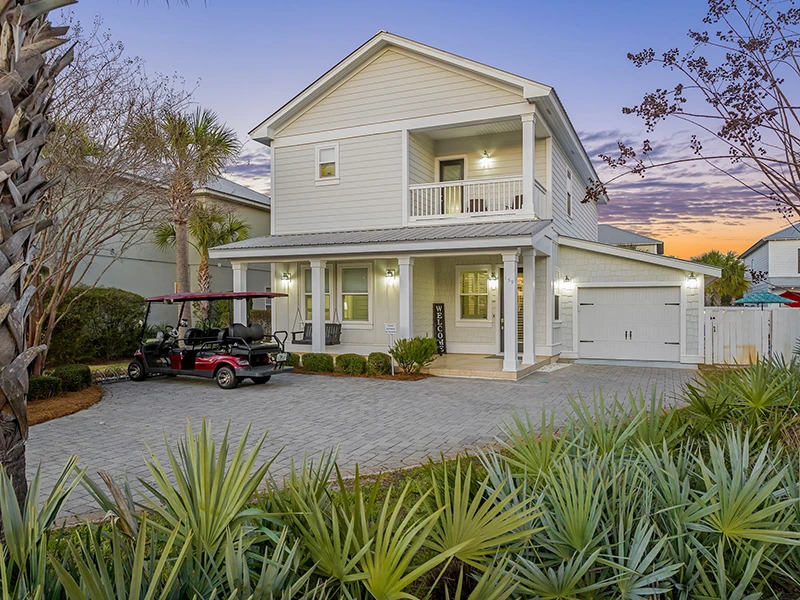 Coastal Empress, front of the home